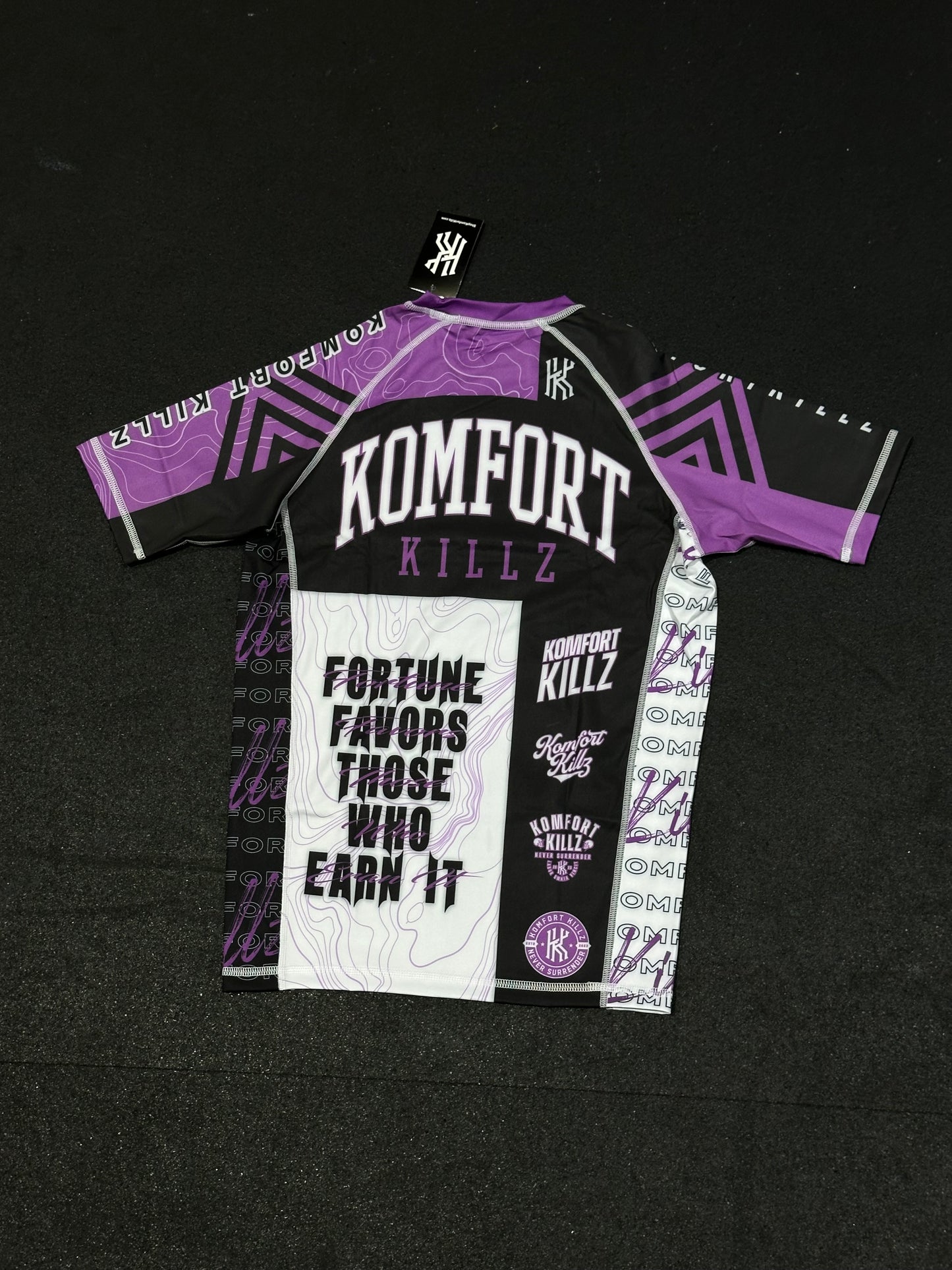 RANKED KIT - PURPLE - RASH GUARD