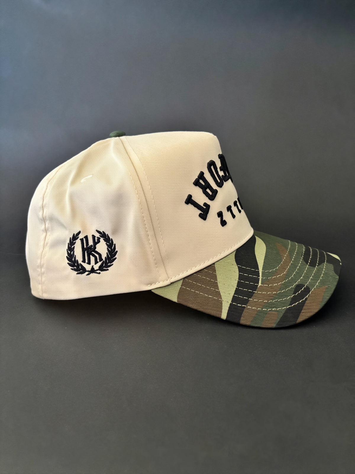 The Inversion SnapBack - Cream & Camo
