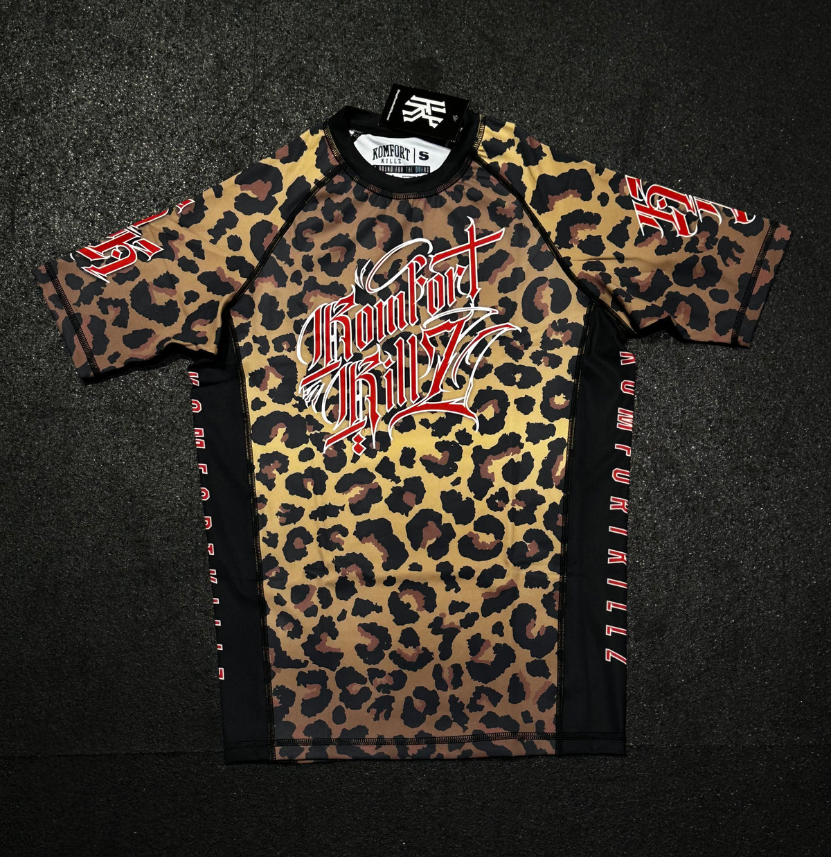 THE WILD CAT - CLASSIC LEOPARD - RASH GUARD (MEN’S)