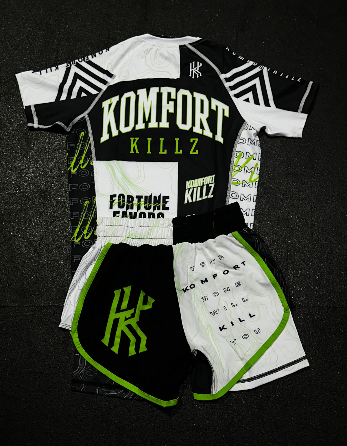 RANKED KIT - WHITE - SHORTS (LADIES)