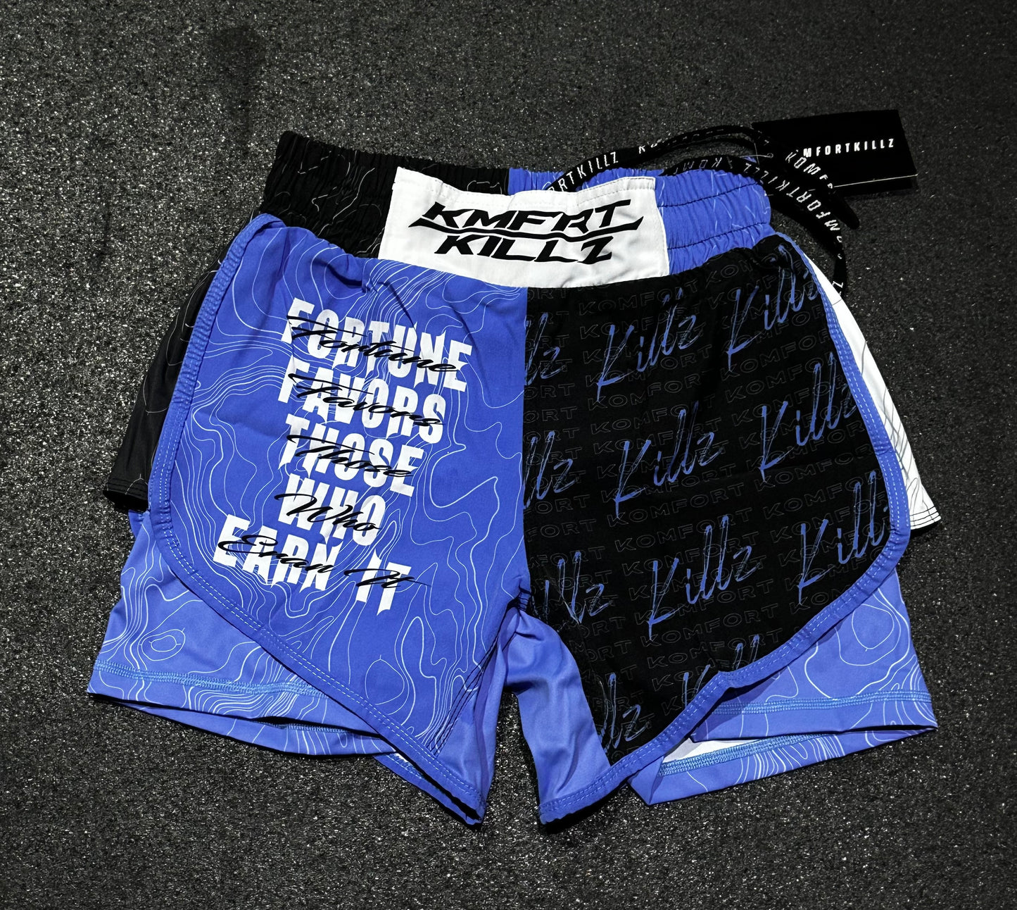 RANKED KIT - BLUE - SHORTS (LADIES)