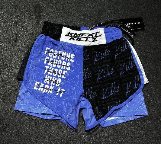 RANKED KIT - BLUE - SHORTS (LADIES)