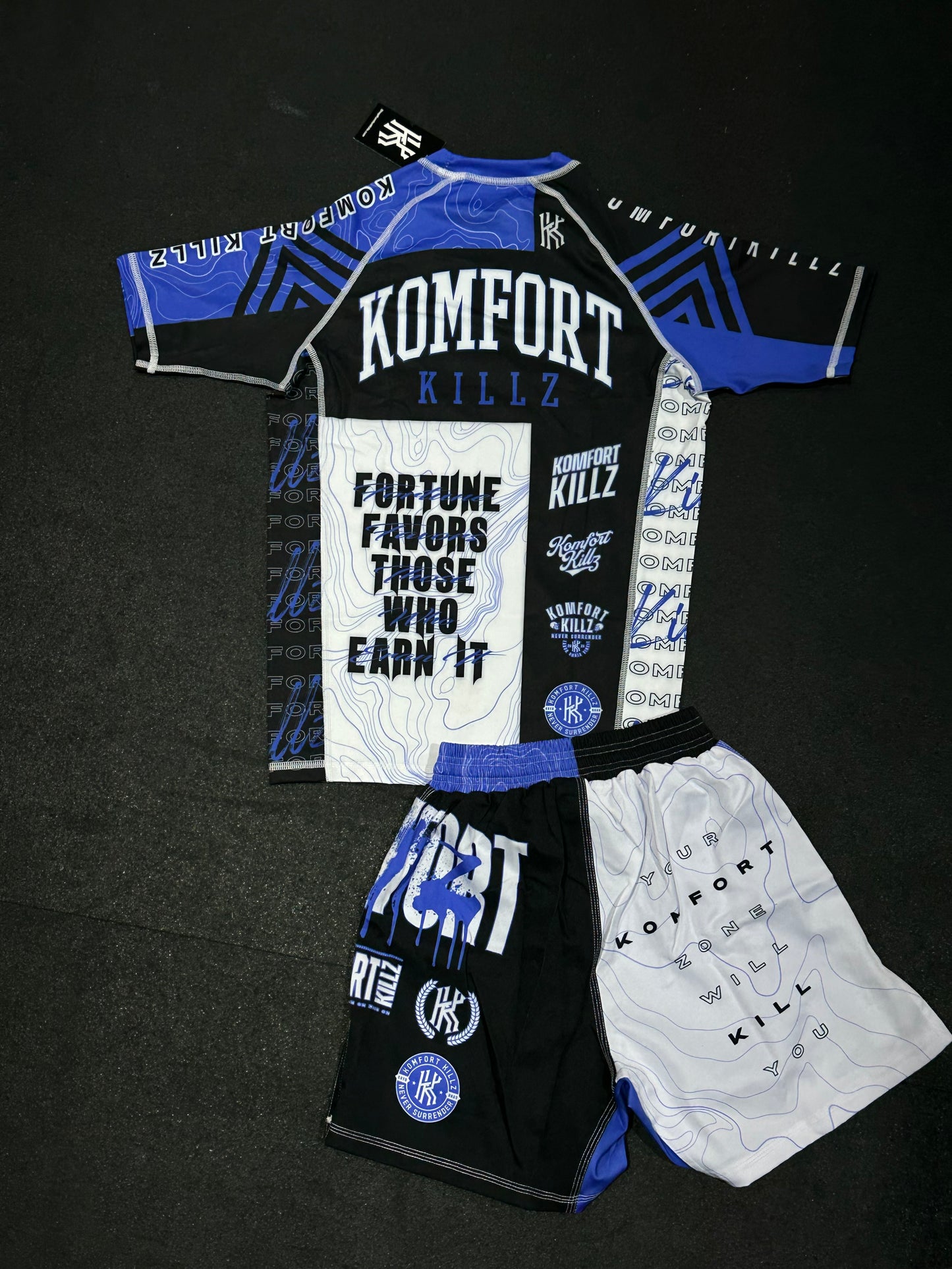 RANKED KIT - BLUE - RASH GUARD