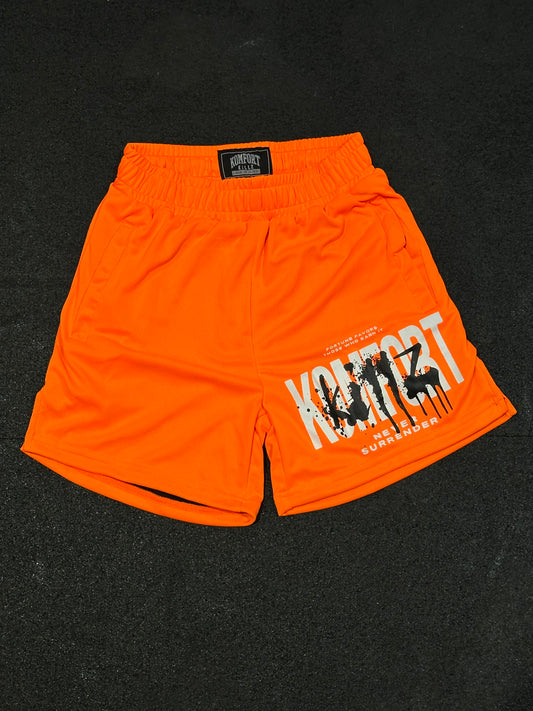 MESH SHORTS - ORANGE