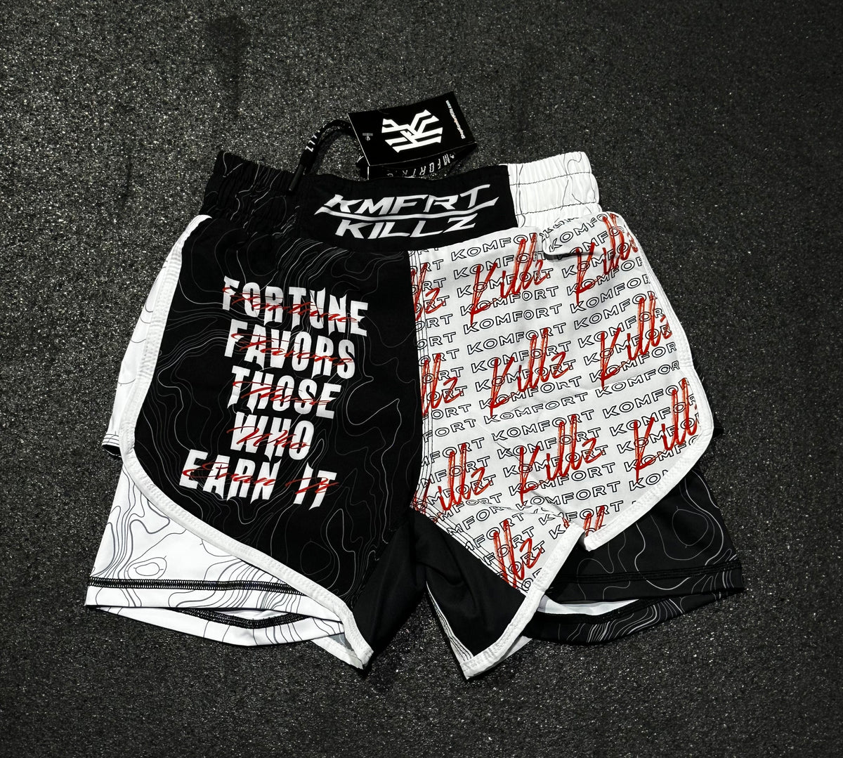 RANKED KIT - BLACK - SHORTS (LADIES)