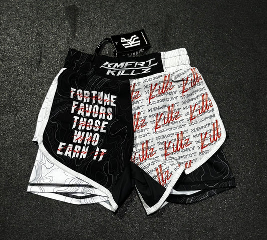 RANKED KIT - BLACK - SHORTS (LADIES)