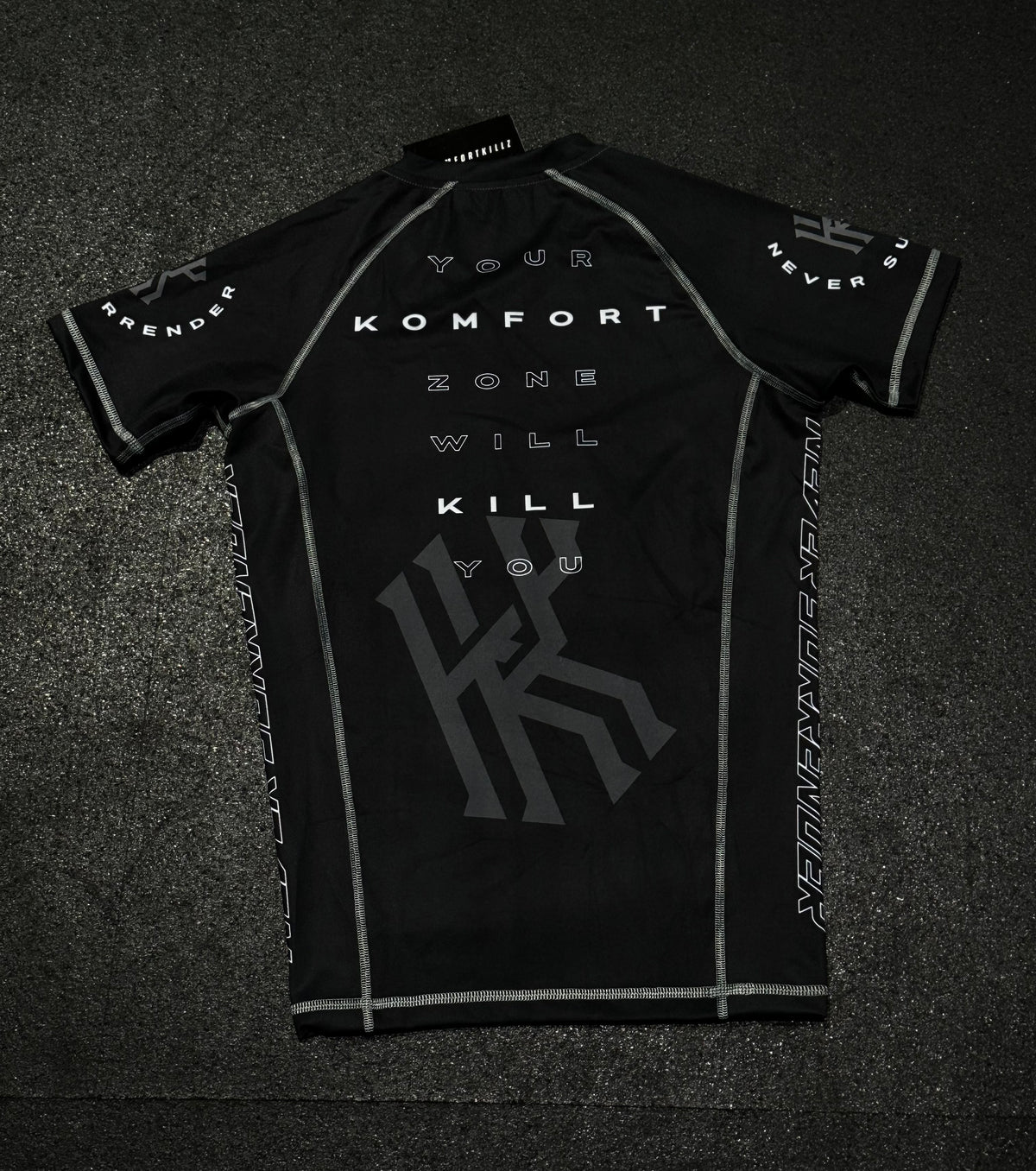 NEVER SURRENDER - MIX & MATCH - RASH GUARD (LADIES)