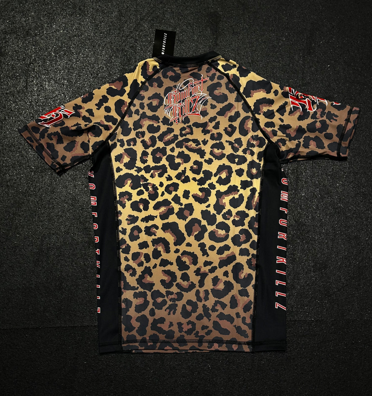 THE WILD CAT - CLASSIC LEOPARD - RASH GUARD (MEN’S)