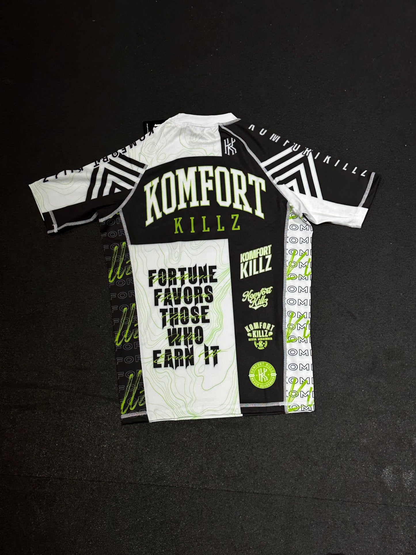 RANKED KIT - WHITE - RASH GUARD