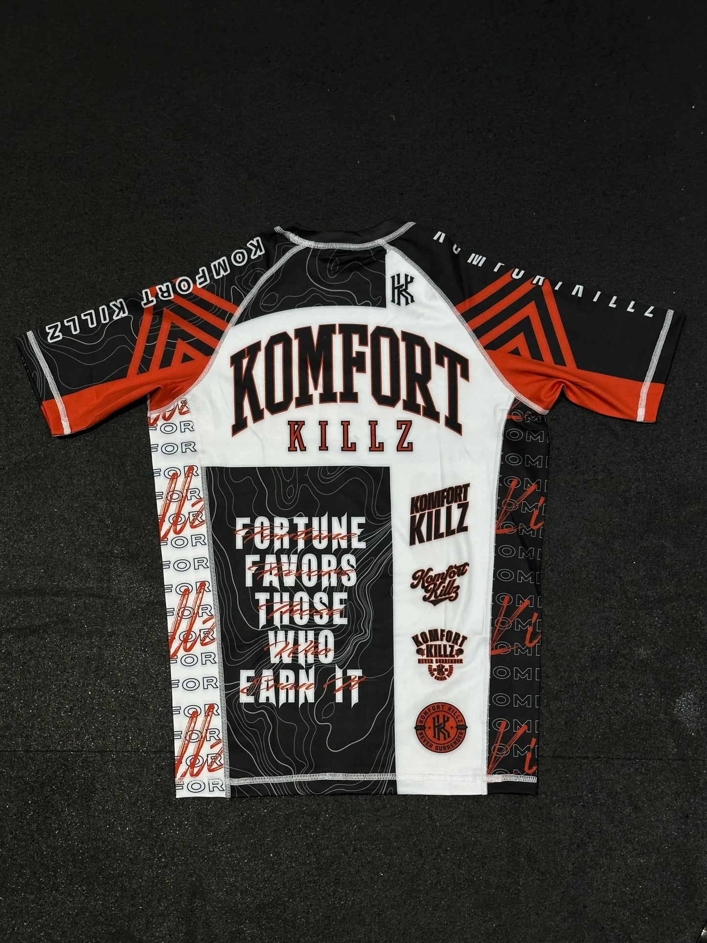 RANKED KIT - BLACK - RASH GUARD