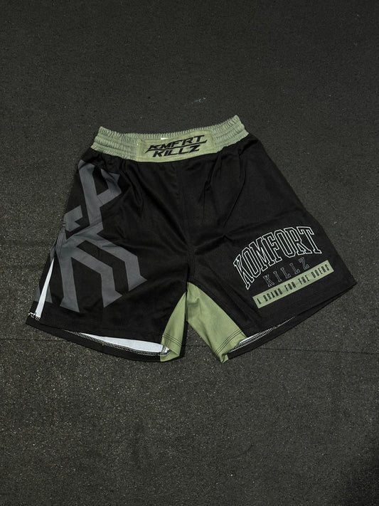 NEVER SURRENDER - MIX & MATCH - BLACK - SHORTS