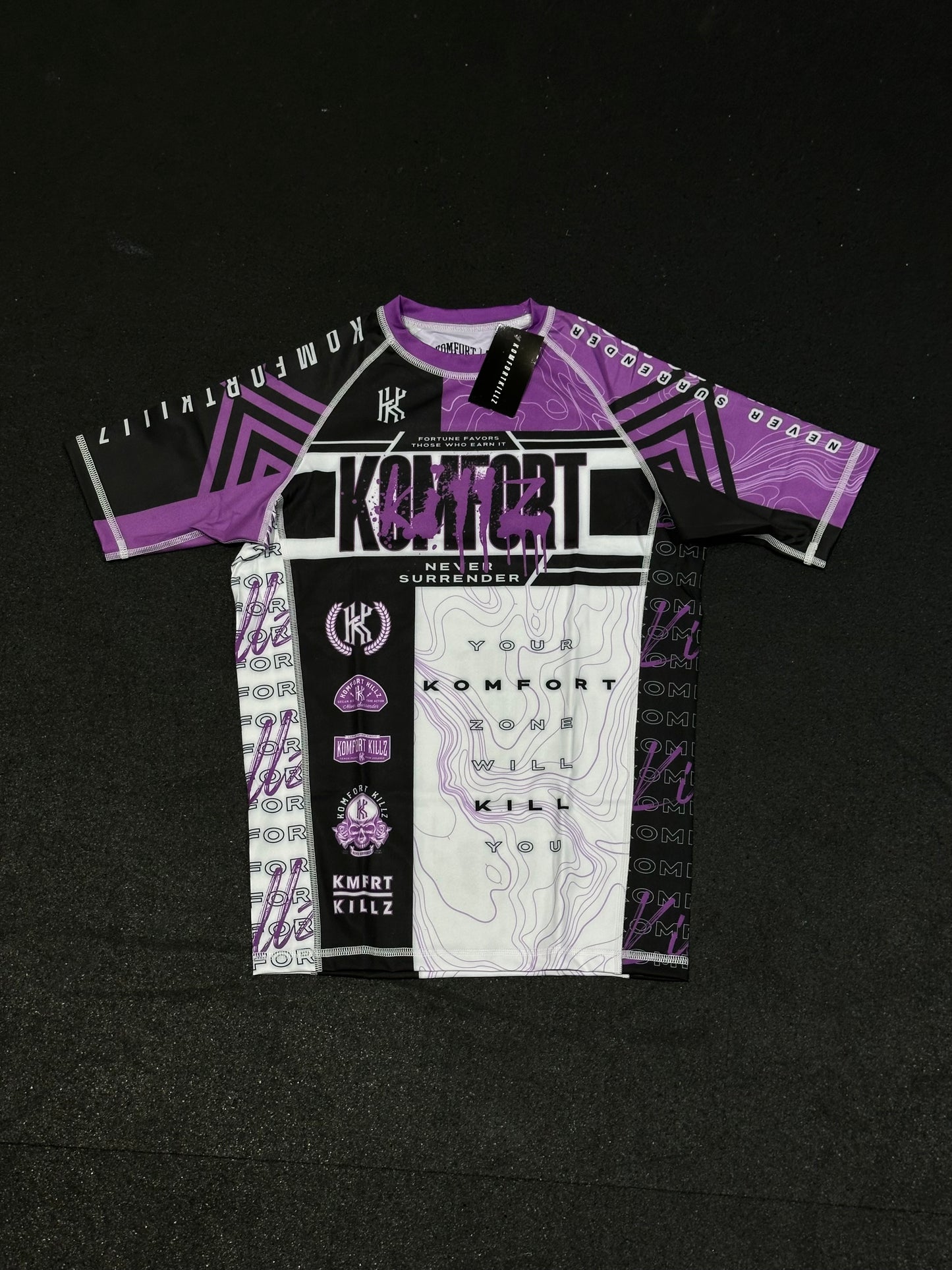 RANKED KIT - PURPLE - RASH GUARD