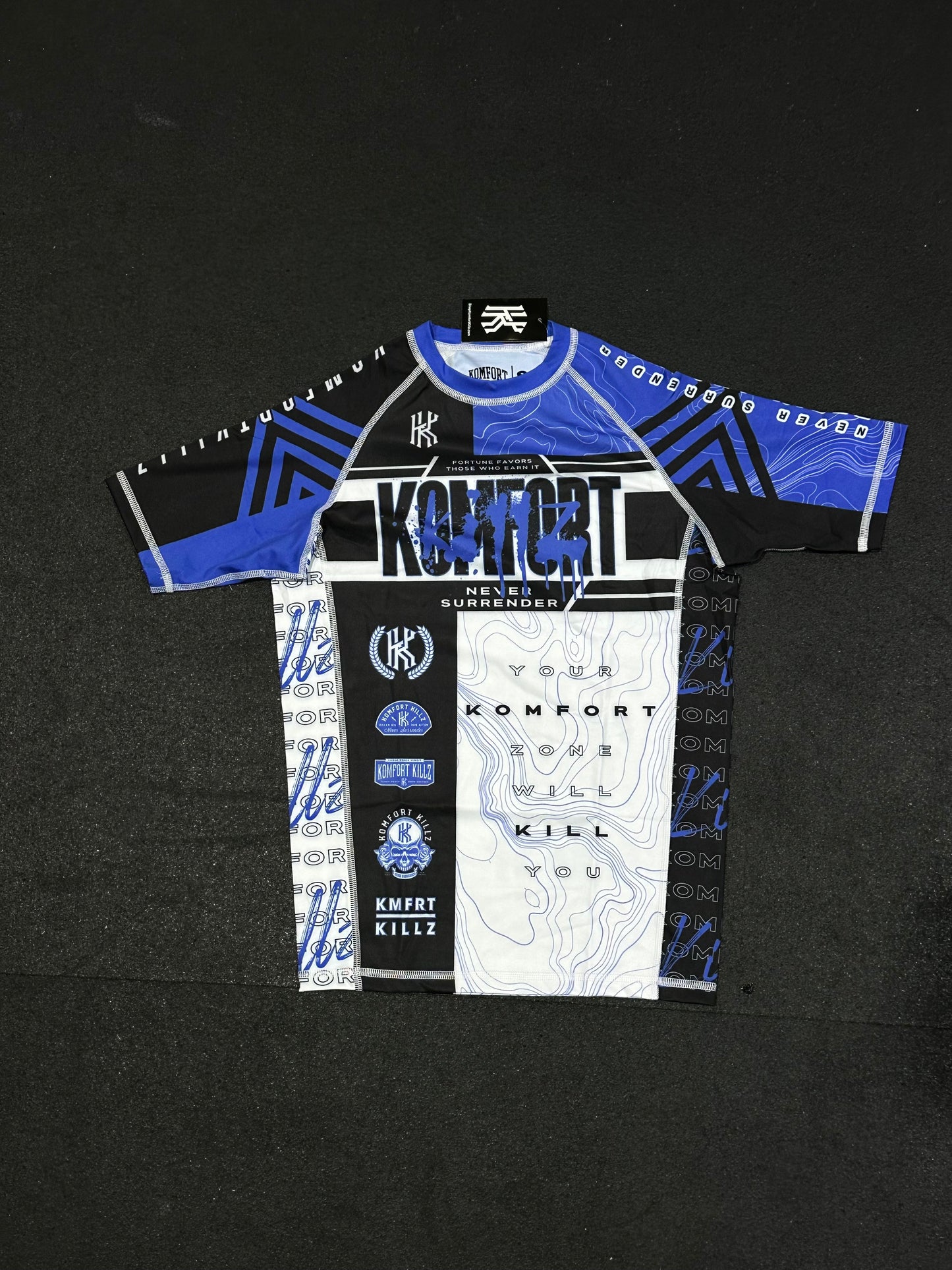 RANKED KIT - BLUE - RASH GUARD