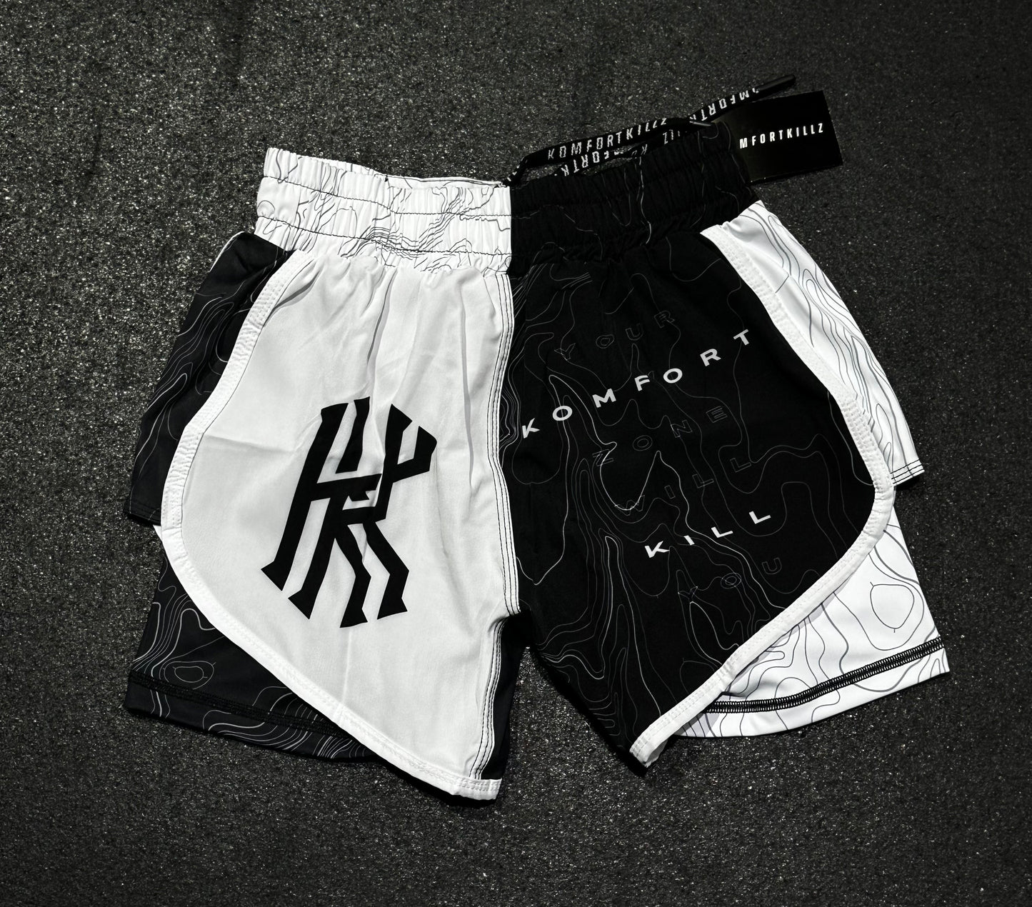 RANKED KIT - BLACK - SHORTS (LADIES)