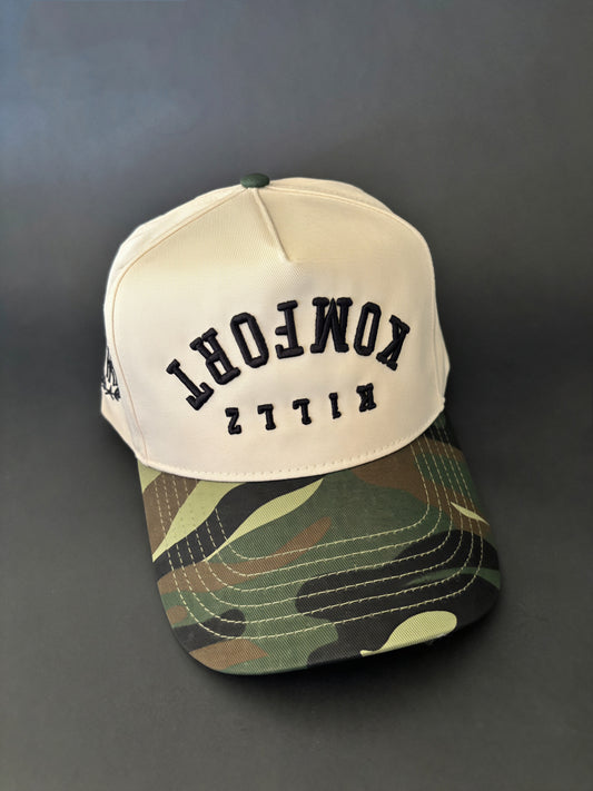 The Inversion SnapBack - Cream & Camo