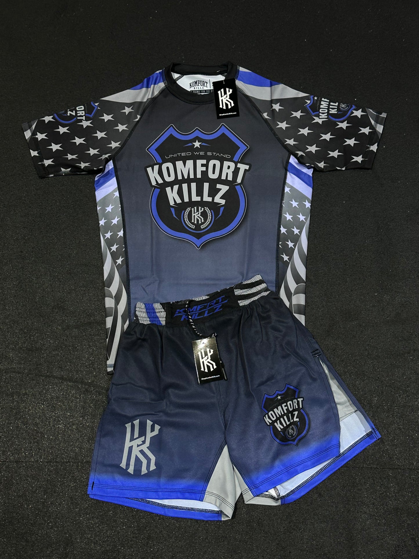BACK THE BLUE - RASH GUARD