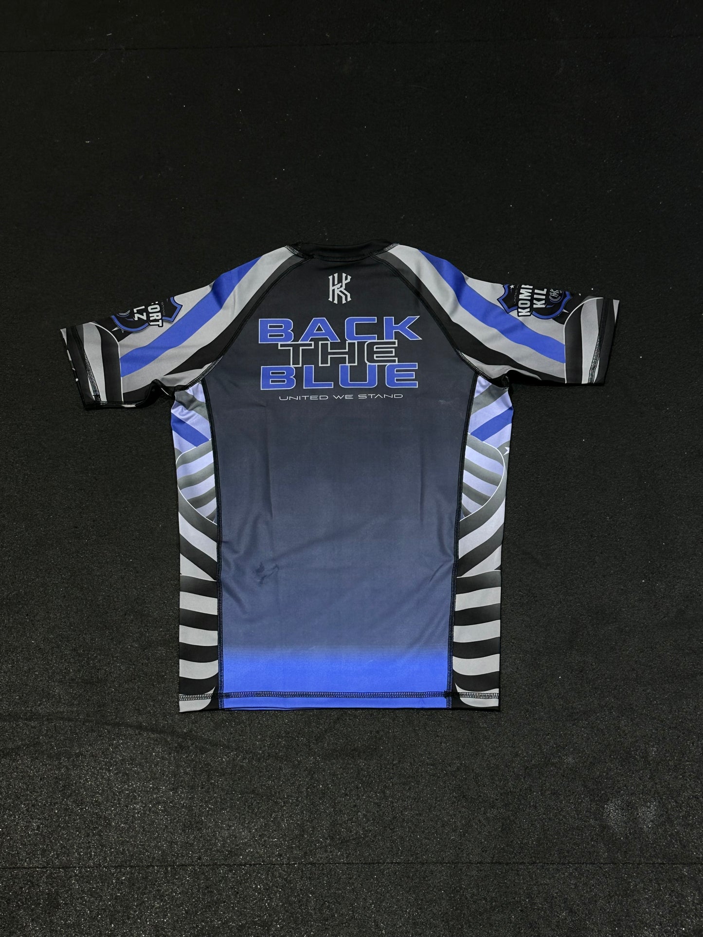 BACK THE BLUE - RASH GUARD
