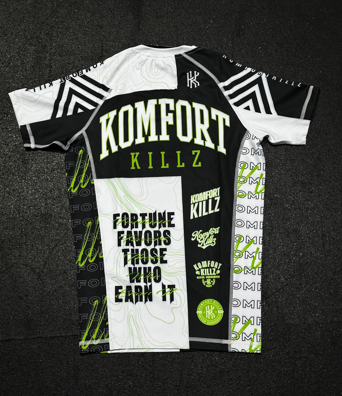 RANKED KIT - WHITE - RASH GUARD (LADIES)
