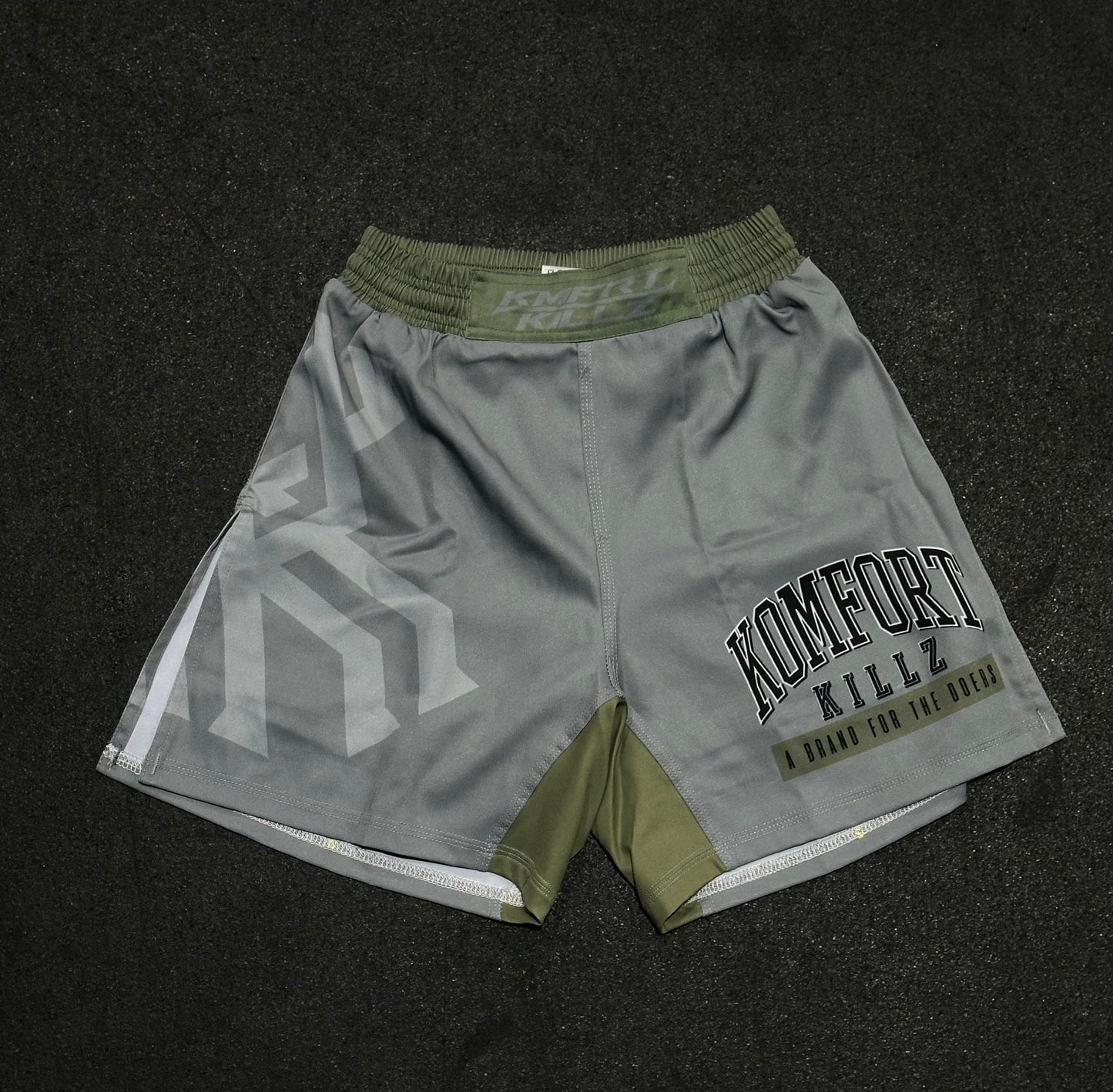 NEVER SURRENDER - MIX & MATCH - GREY - SHORTS
