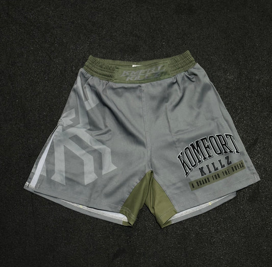 NEVER SURRENDER - MIX & MATCH - GREY - SHORTS